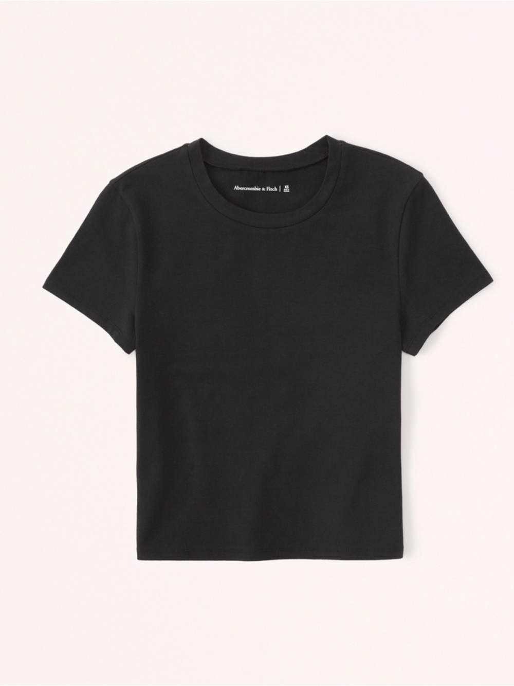 A&F Seamless Fabric Baby Tee, Size M